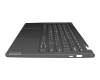 9Z.NDUBQ.S0A Original Lenovo Tastatur inkl. Topcase UAE (arabisch) grau/grau mit Backlight