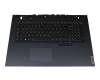 9Z.NHMBN.E0G Original Lenovo Tastatur inkl. Topcase DE (deutsch) schwarz/blau mit Backlight