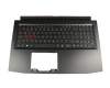 ACM16B66D0 Original Acer Tastatur inkl. Topcase DE (deutsch) schwarz/schwarz mit Backlight