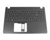 ACM17C36F0 Original Acer Tastatur inkl. Topcase FR (französisch) schwarz/schwarz