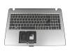 AEZAAS00110 Original Quanta Tastatur inkl. Topcase CH (schweiz) schwarz/silber