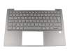 AM2D5000B10 Original Lenovo Tastatur inkl. Topcase DE (deutsch) grau/grau mit Backlight