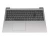 AP1E1000300 Original Lenovo Tastatur inkl. Topcase FR (französisch) grau/silber