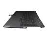 AP1ZV000100 Original Lenovo Tastatur inkl. Topcase DE (deutsch) schwarz/grau mit Backlight