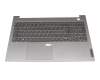 AP35S000160 Original Lenovo Tastatur inkl. Topcase DE (deutsch) silber/grau mit Backlight