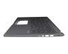 ASM18M96D0-9201 Original Asus Tastatur inkl. Topcase DE (deutsch) schwarz/grau mit Backlight