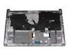 Acer Aspire 5 (A515-45) Original Tastatur inkl. Topcase DE (deutsch) schwarz/silber mit Backlight