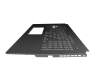 Asus FX707ZR Original Tastatur inkl. Topcase DE (deutsch) schwarz/transparent/grau mit Backlight