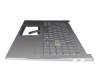 Asus VivoBook 15 X521FL Original Tastatur inkl. Topcase DE (deutsch) silber/silber mit Backlight