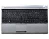 BA59-02942C Original Samsung Tastatur inkl. Topcase DE (deutsch) schwarz/silber