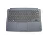 BA59-03594C Original Samsung Tastatur inkl. Topcase DE (deutsch) schwarz/anthrazit mit Backlight