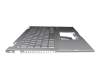 CL6N1292 Original Asus Tastatur inkl. Topcase DE (deutsch) silber/silber mit Backlight