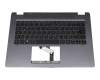 COX12108040E7B Original Acer Tastatur inkl. Topcase DE (deutsch) schwarz/grau mit Backlight