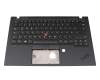 CS19BL-85D0 Original Lenovo Tastatur inkl. Topcase DE (deutsch) schwarz/schwarz mit Backlight und Mouse-Stick WLAN