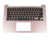 Dell Inspiron 13 (5370) Original Tastatur inkl. Topcase DE (deutsch) schwarz/pink