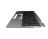 Emdoor YM14CM Original Tastatur inkl. Topcase DE (deutsch) schwarz/grau mit Backlight