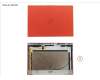 Fujitsu FUJ:CP775918-XX LCD BACK COVER RED TOUCH W/CAM