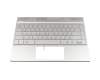 HP Envy 13-ah0900 Original Tastatur inkl. Topcase DE (deutsch) silber/silber mit Backlight