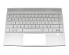 HP Envy 13-aq0900 Original Tastatur inkl. Topcase DE (deutsch) silber/silber mit Backlight