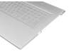 HP Envy 17-bw0300 Original Tastatur inkl. Topcase DE (deutsch) silber/silber mit Backlight