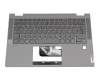 LC550-14 Original Lenovo Tastatur inkl. Topcase DE (deutsch) dunkelgrau/grau mit Backlight