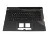 LFO001AKB042 Original Asus Tastatur inkl. Topcase DE (deutsch) schwarz/schwarz/transparent/grau mit Backlight