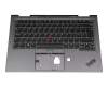 LIM18F86GBJG624 Original Lenovo Tastatur inkl. Topcase UK (englisch) schwarz/grau mit Backlight und Mouse-Stick