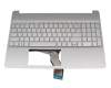 M17184-041 Original HP Tastatur inkl. Topcase DE (deutsch) silber/silber