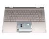 Medion Akoya E4271 (YM14G) Original Tastatur inkl. Topcase DE (deutsch) gold/gold