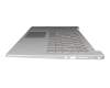 Medion Akoya P15645 (M15WLN) Original Tastatur inkl. Topcase DE (deutsch) silber/silber