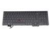 N0.5N21D93845 Original Lenovo Tastatur DE (deutsch) grau mit Backlight und Mouse-Stick