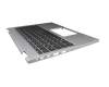 NKI13131EM Original Acer Tastatur inkl. Topcase DE (deutsch) schwarz/silber mit Backlight