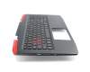 NKI151305D Original Acer Tastatur inkl. Topcase DE (deutsch) schwarz/schwarz mit Backlight