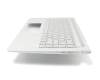 NSK-XCBBC Original HP Tastatur inkl. Topcase DE (deutsch) silber/silber mit Backlight