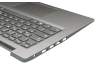 PC4C-GR Original Lenovo Tastatur inkl. Topcase DE (deutsch) grau/silber