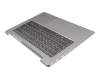 PC4CB-GE Original Lenovo Tastatur inkl. Topcase DE (deutsch) grau/silber mit Backlight