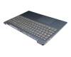 PC5C-GE Original Lenovo Tastatur inkl. Topcase DE (deutsch) grau/blau