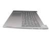 PC5C-GE Original Lenovo Tastatur inkl. Topcase DE (deutsch) grau/silber Fingerprint