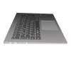 PK09000GT00 Original LCFC Tastatur inkl. Topcase DE (deutsch) grau/silber mit Backlight