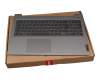 PK09000QQ20 Original Lenovo Tastatur inkl. Topcase DE (deutsch) grau/grau mit Backlight