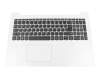 PK1314F1A19 Original Wistron Tastatur inkl. Topcase DE (deutsch) grau/weiß