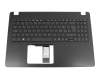 PK132CE3B12 Original Acer Tastatur inkl. Topcase SF (schweiz-französisch) schwarz/schwarz