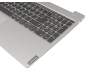 PK132GC2B19 Original Compal Tastatur inkl. Topcase DE (deutsch) dunkelgrau/grau mit Backlight