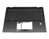 PN144156 Original MSI Tastatur inkl. Topcase DE (deutsch) schwarz/schwarz mit Backlight