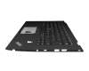 RVWV-85UK Original Lenovo Tastatur inkl. Topcase UK (englisch) schwarz/schwarz mit Backlight und Mouse-Stick