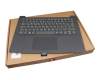 S1CQ89L0E0X Original Lenovo Tastatur inkl. Topcase DE (deutsch) grau/grau