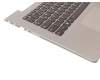 SN20K82296 Original Lenovo Tastatur inkl. Topcase DE (deutsch) schwarz/silber mit Backlight silberner Rand