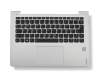 SN20K82424 Original Lenovo Tastatur inkl. Topcase DE (deutsch) schwarz/silber mit Backlight