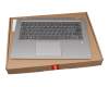 SN20Q40725 Original Lenovo Tastatur inkl. Topcase CH (schweiz) grau/silber mit Backlight