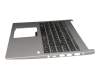 SV5P_A72BWL Original Chicony Tastatur inkl. Topcase DE (deutsch) schwarz/silber mit Backlight